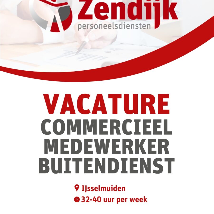 Vacature Commercieel Medewerker Buitendienst